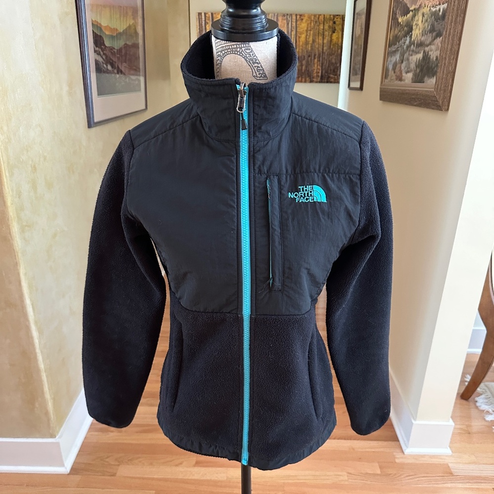 North Face Denali Black Jacket Womens Polartec Size XS